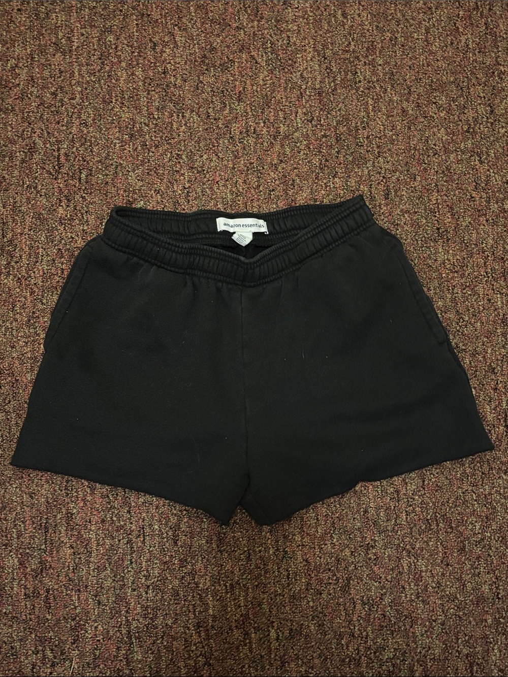 Amaozn Essentials — Black Fleece Shorts